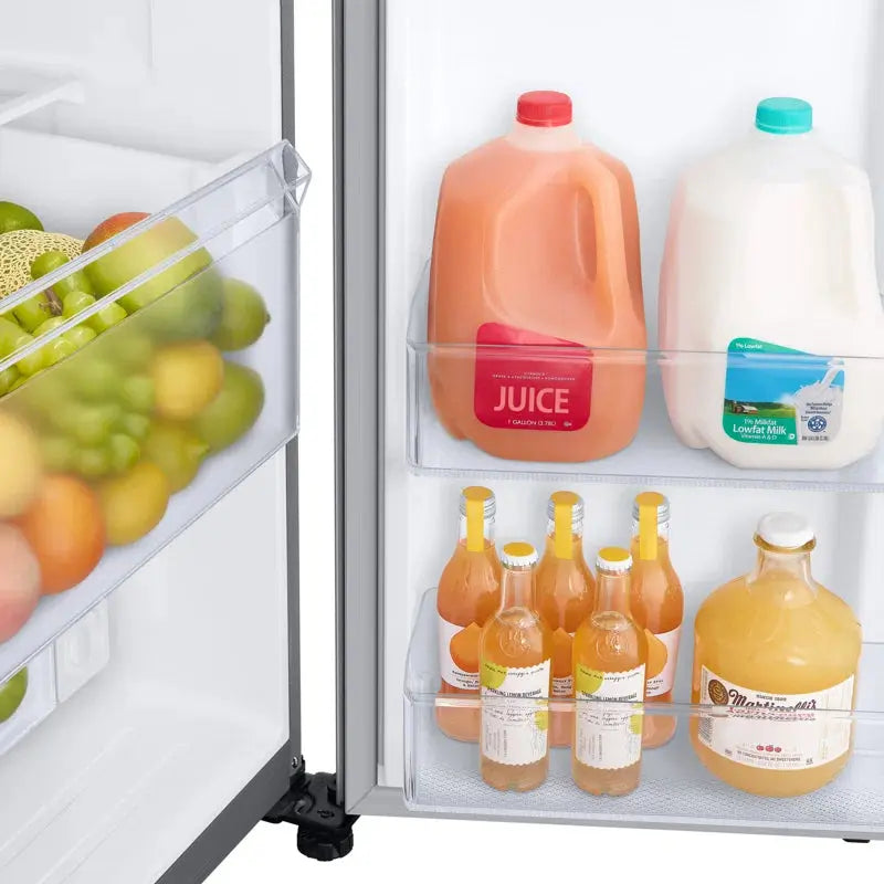 27.4 Cu. Ft. Large Capacity Side-By-Side Refrigerator | Fridge.com