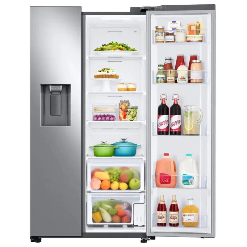 27.4 Cu. Ft. Large Capacity Side-By-Side Refrigerator | Fridge.com