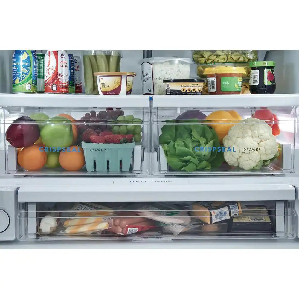 27.8 Cu. Ft. French Door Refrigerator in Stainless Steel | Fridge.com