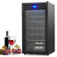 28 Bottle Compressor Wine Cooler Refrigerator, Large Freestanding Wine Cellar for Wine | Fridge.com