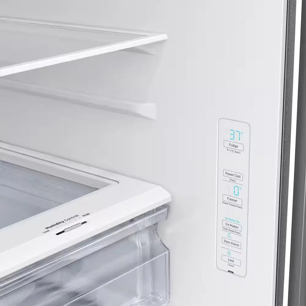 28 Cu. Ft. 3-Door French Door Refrigerator with Internal Water Dispenser in Fingerprint Resistant Stainless Steel | Fridge.com