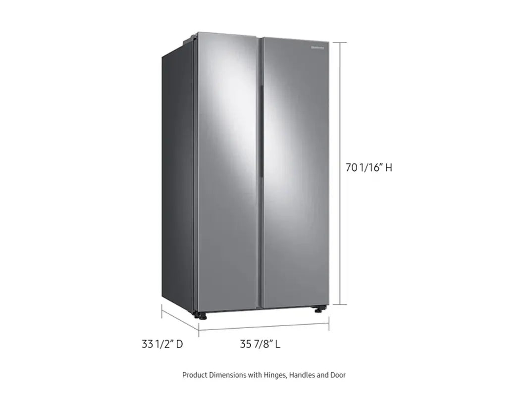 28 Cu. Ft. Smart Side-By-Side Refrigerator | Fridge.com