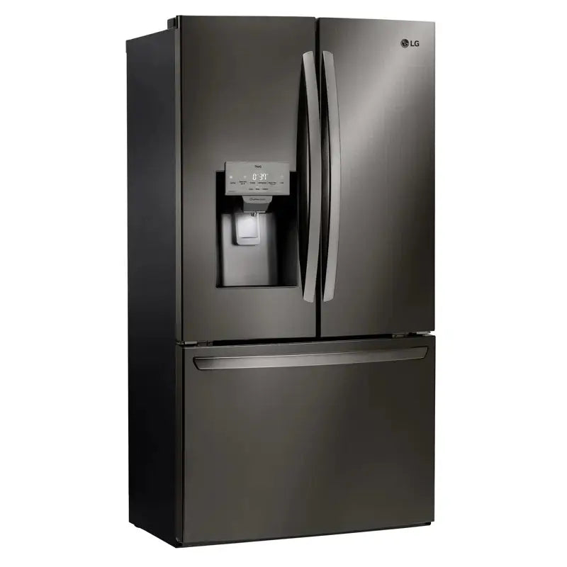 28 Cu.Ft 3 Door French Door, Standard Depth, Ice and Water with Single Ice | Fridge.com