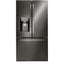 28 Cu.Ft 3 Door French Door, Standard Depth, Ice and Water with Single Ice | Fridge.com