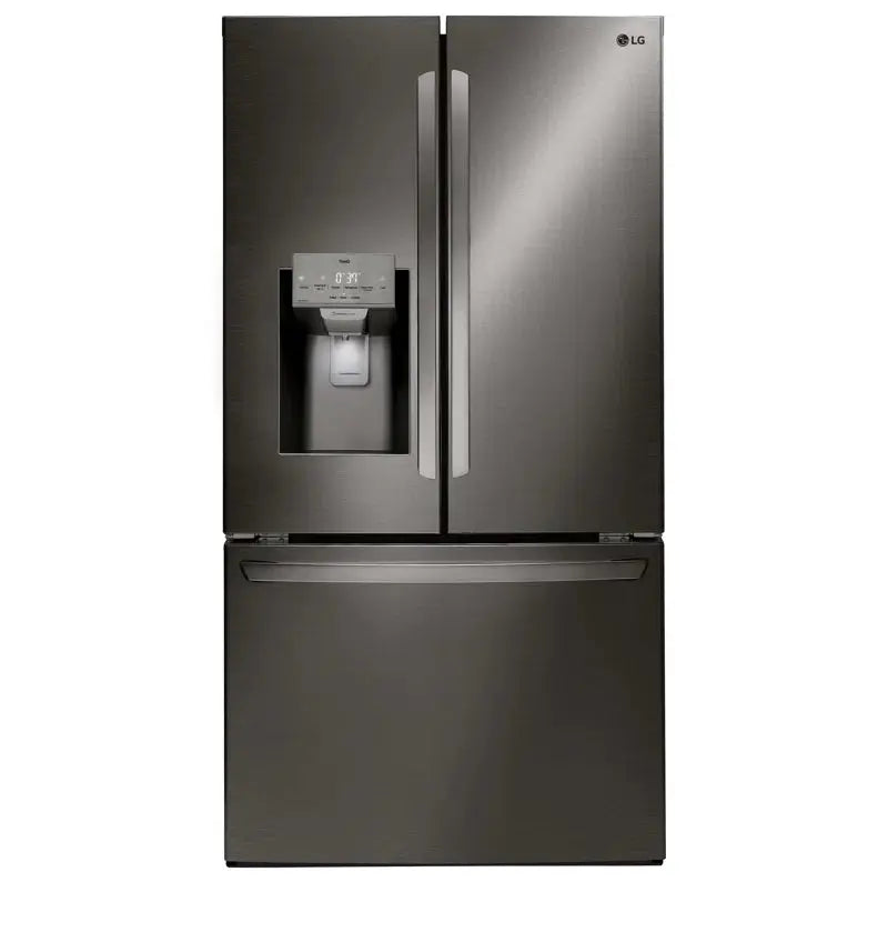 28 Cu.Ft 3 Door French Door, Standard Depth, Ice and Water with Single Ice | Fridge.com