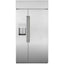 28.7 Cu. Ft. Smart Built-In Side by Side Refrigerator with Hands Free Autofill Dispenser in Stainless Steel | Fridge.com