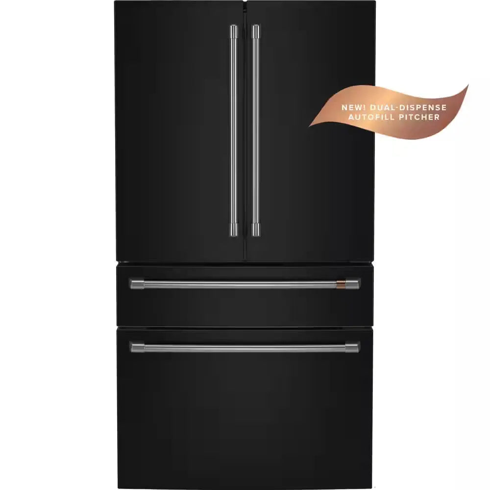 28.7 Cu. Ft. Smart Four Door French Door Refrigerator in Stainless Steel with Dual-Dispense Autofill Pitcher | Fridge.com