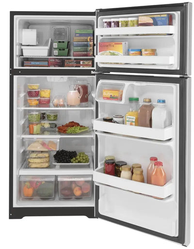 28" Energy Star Top Freezer 16.6 Cu. Ft. Refrigerator | Fridge.com