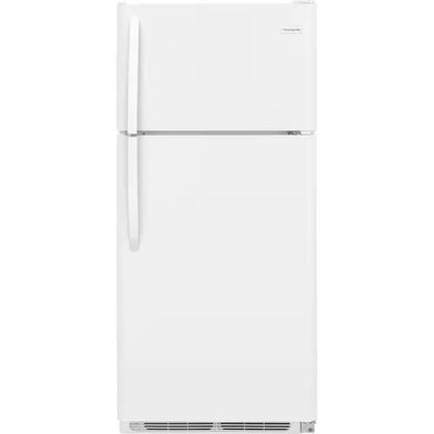 29.6 In. 20.4 Cu. Ft. Top Freezer Refrigerator in White | Fridge.com