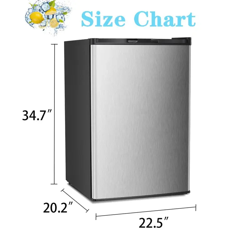 3 Cubic Feet Undercounter Upright Freezer with Adjustable Temperature Controls | Fridge.com