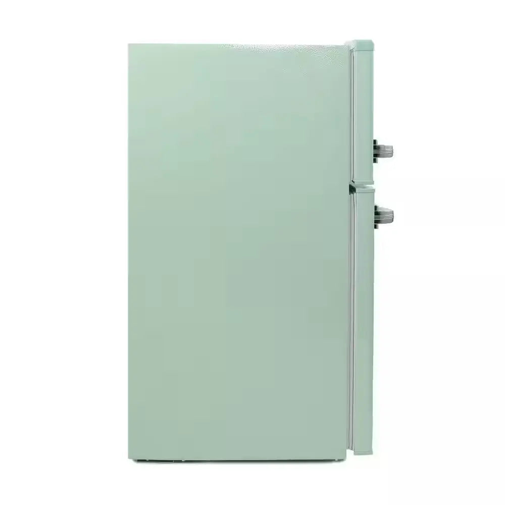 3.0 Cu. Ft. Retro 2 Door Mini Fridge in Green with Freezer | Fridge.com