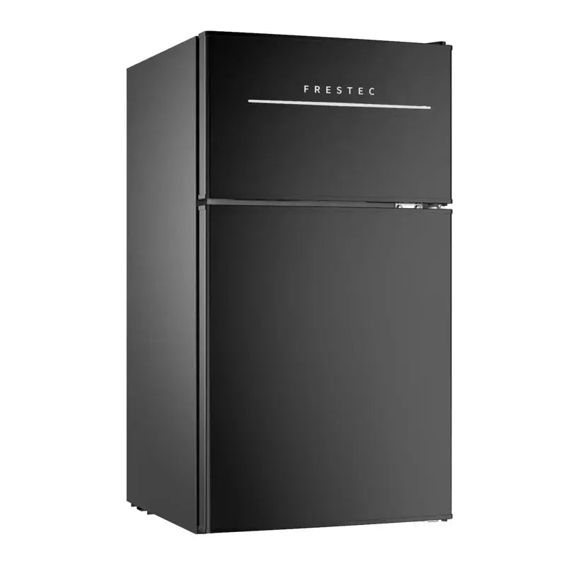 3.0 Cu.Ft Compact Refrigerator with Freezer, 2 Door Mini Fridge with 2 Rolling Wheels 37Db Quiet, Led Lights, 7- Settings Mechanical Thermostat, Reversible Doors and Removable Shelf, E-Star Rated Small Refrigerator for Office, Dorm, Bedroom or Garage | Fridge.com