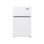 3.1 Cu. Ft. 2-Door Mini Refrigerator in White with Freezer | Fridge.com