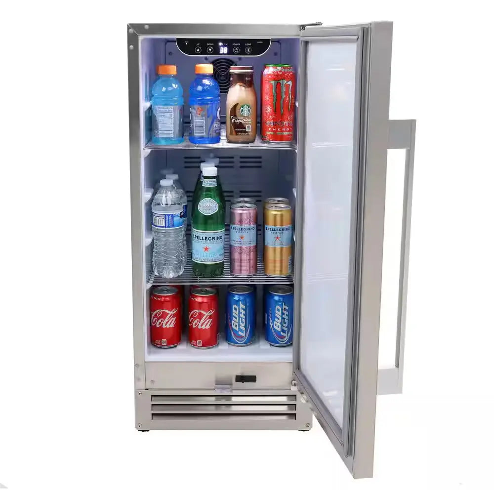 3.1 Cu. Ft. Built-In Outdoor Refrigerator in Stainless Steel | Fridge.com