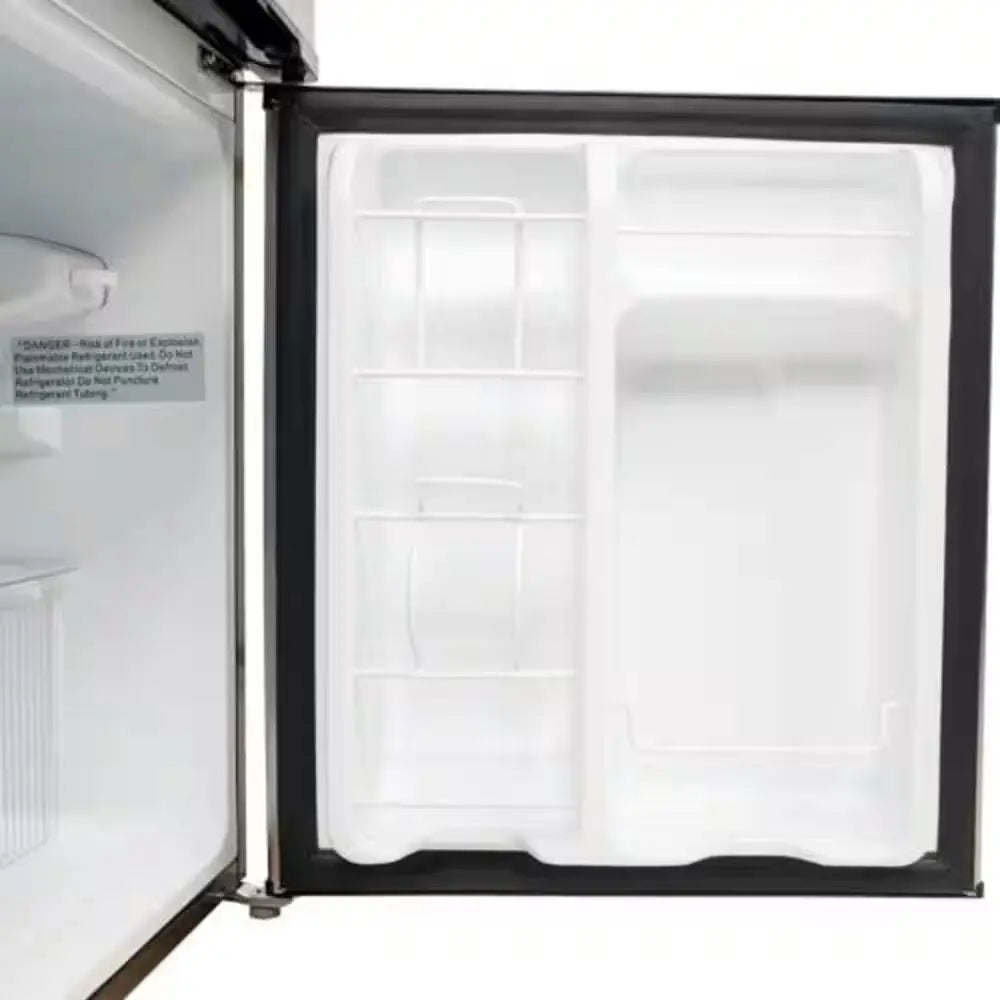 3.1 Cu. Ft. Mini Fridge in Stainless Steel with Freezer | Fridge.com