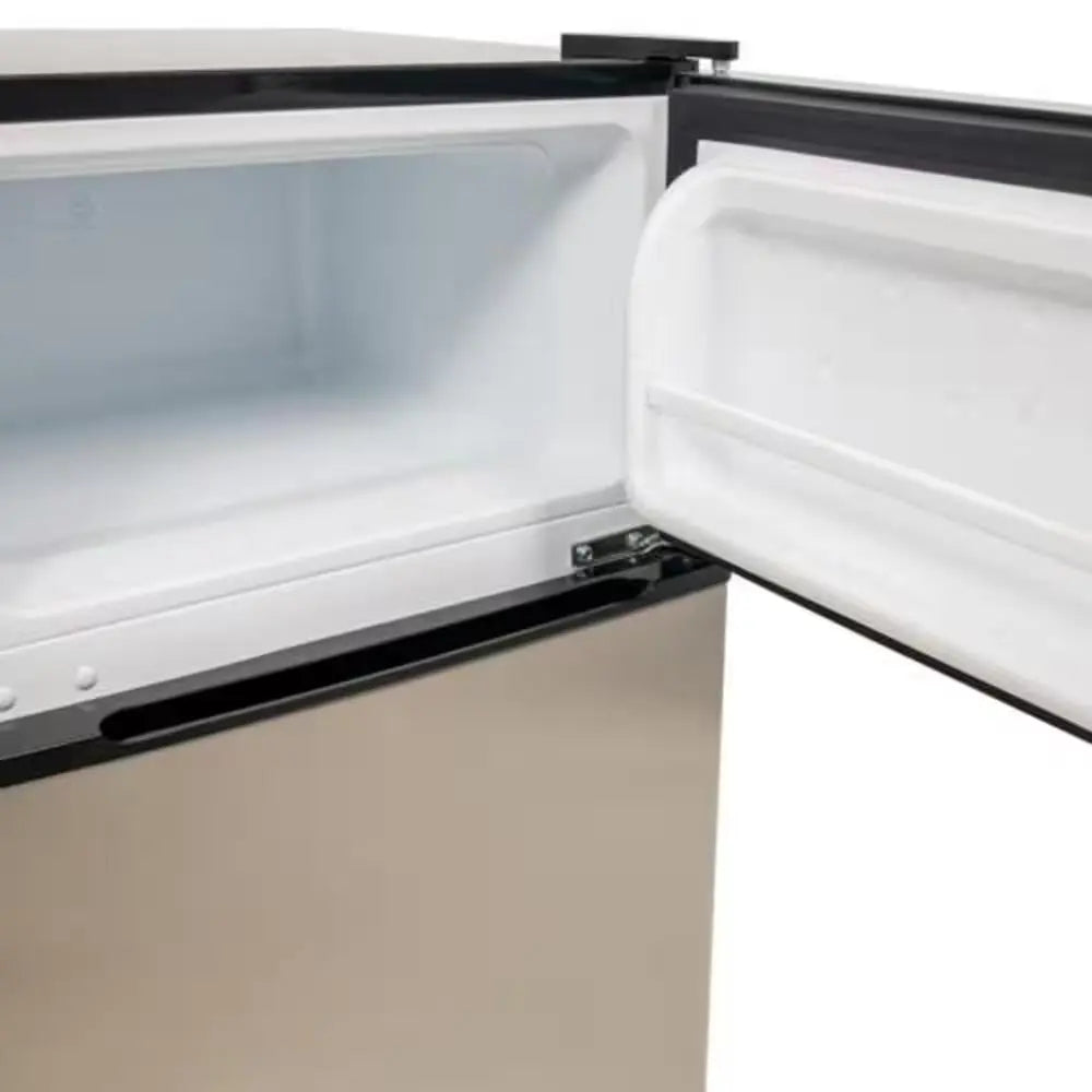 3.1 Cu. Ft. Mini Fridge in Stainless Steel with Freezer | Fridge.com