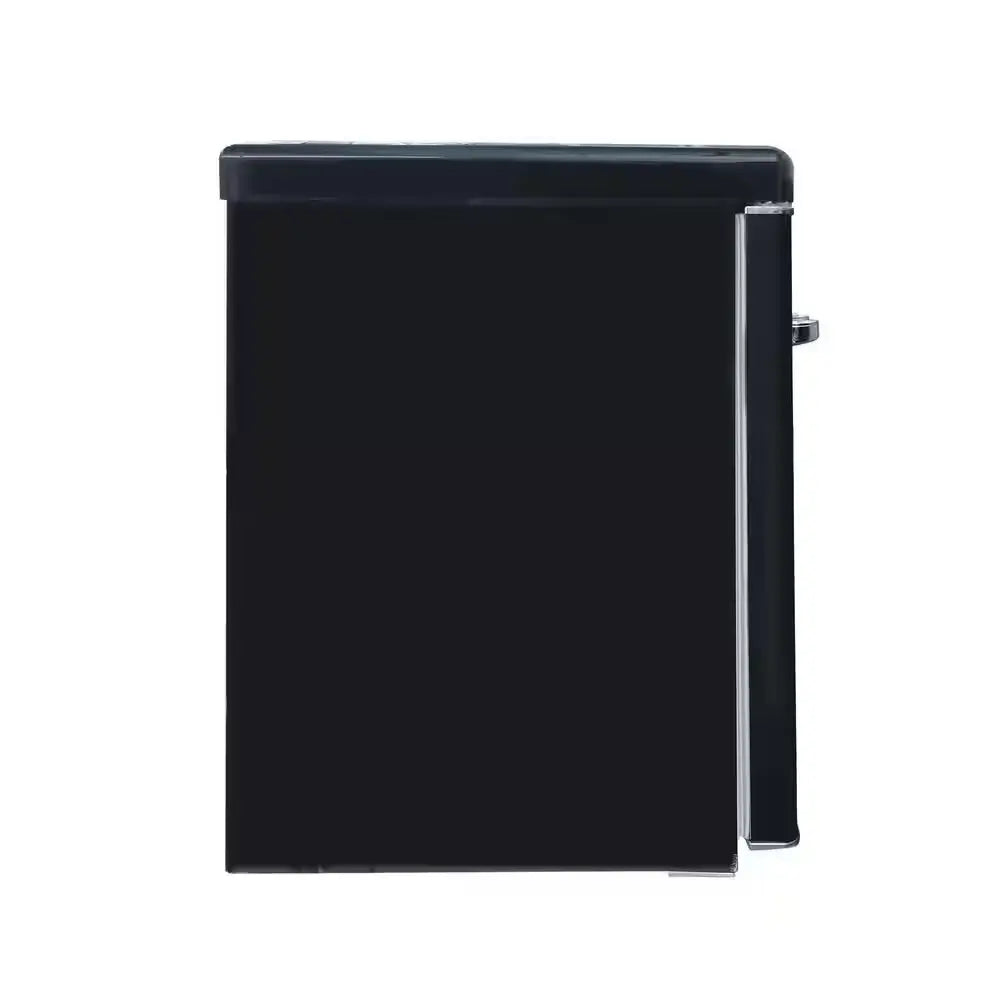 3.2 Cu. Ft. 110V Frost Free Retro Mini Refrigerator Convertible Freezer in Black | Fridge.com