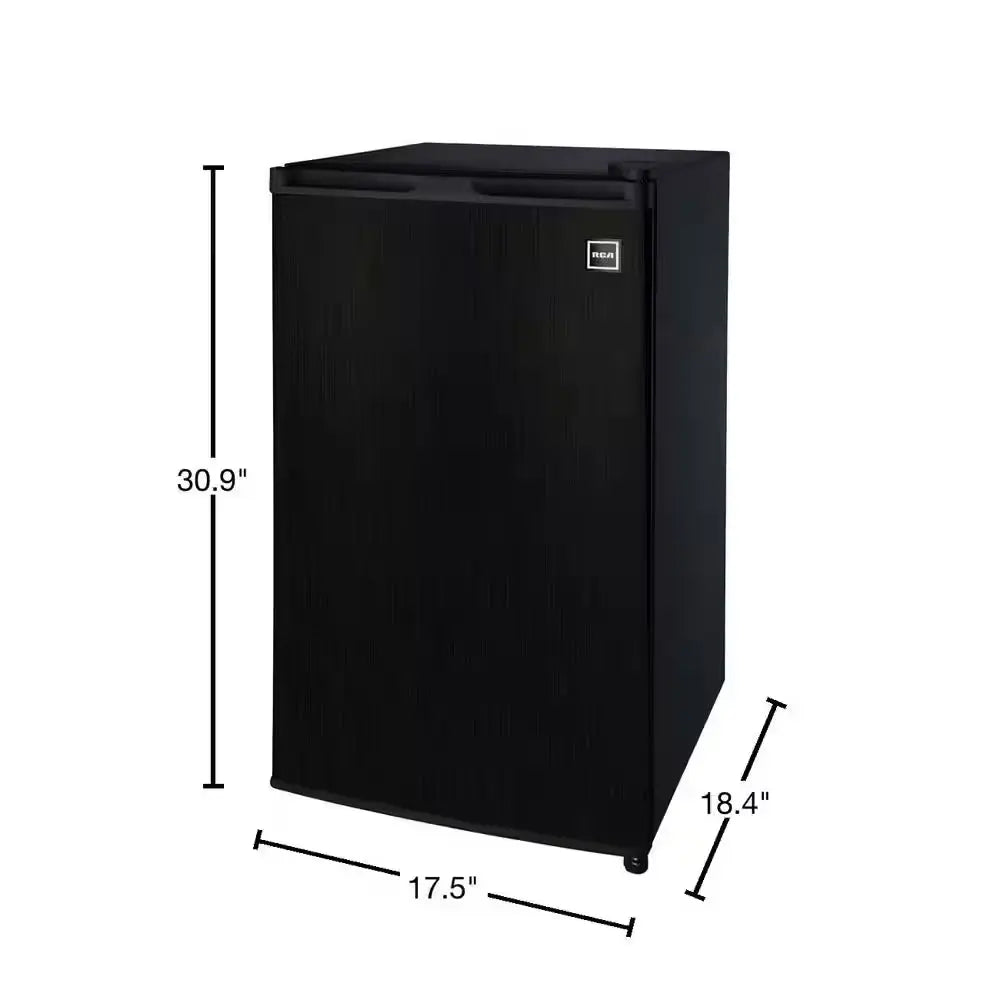 3.2 Cu. Ft. Mini Fridge in Black Stainless Steel | Fridge.com