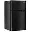 3.2 Cu. Ft. Retro Mini Fridges in Black with Freezer & Reversible Door | Fridge.com