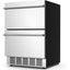 3.25 Cu. Ft. Built-In Outdoor Refrigerator in Stainless Steel Silver | Fridge.com