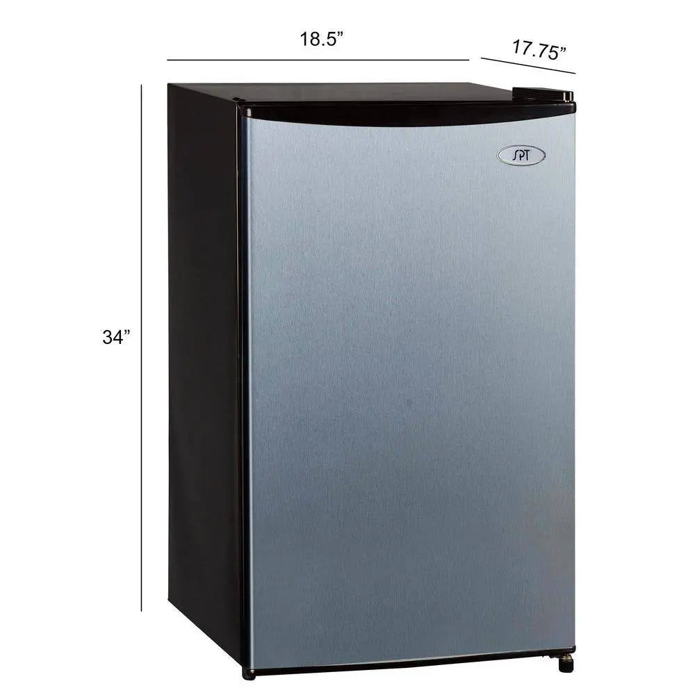 3.3 Cu. Ft. Mini Fridge in Stainless Steel, ENERGY STAR | Fridge.com