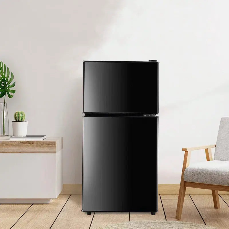 3.5 Cu. Ft. Retro Freestanding Mini Fridge with Freezer, 2-Door Compact Refrigerator with Top Freezer | Fridge.com