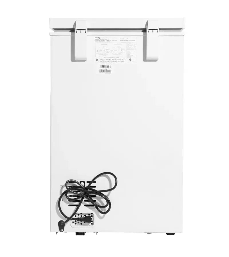 3.5 Cubic Feet Chest Freezer with Adjustable Temperature Controls | Fridge.com