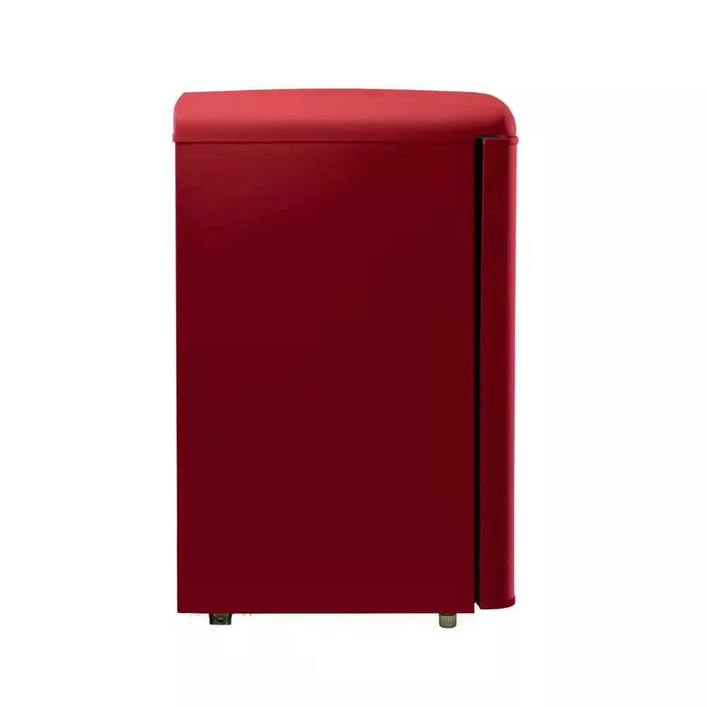 30 Bottle Free Standing Retro Wine Cooler in Wine Red | Fridge.com