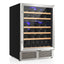 30-Bottle Freestanding Wine Cooler with Temp Memory and Dual Zones | Fridge.com