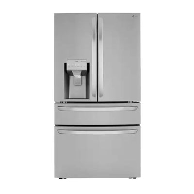 30 Cu. Ft. 4-Door French Door Refrigerator Full Convert Drawer, Smart Cooling and Craft Ice, Print Proof Stainless Steel | Fridge.com