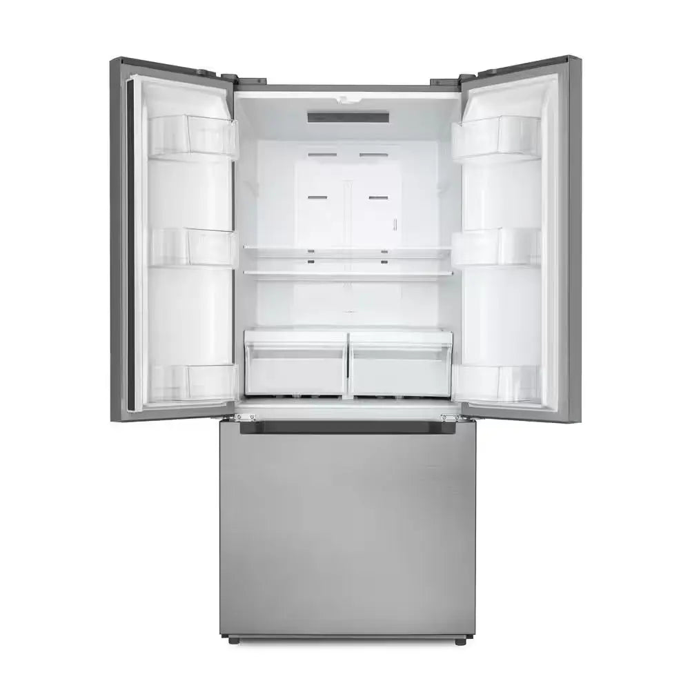 30 In. 18.5 Cu. Ft. Stainless Steel French Door Refrigerator | Fridge.com