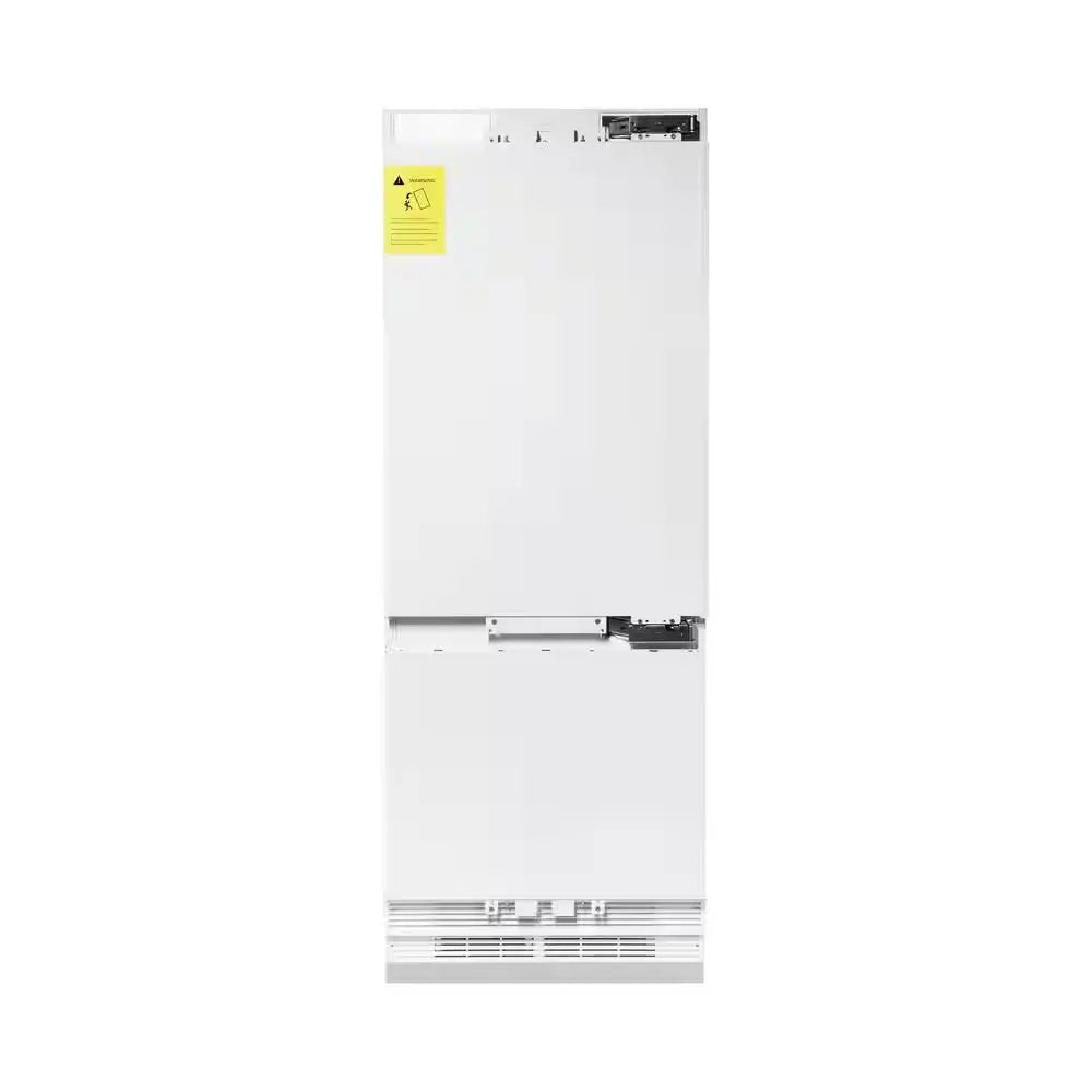 30 In. 2-Door Panel Ready Bottom Freezer Refrigerator with Internal Water Dispenser in Stainless Steel | Fridge.com