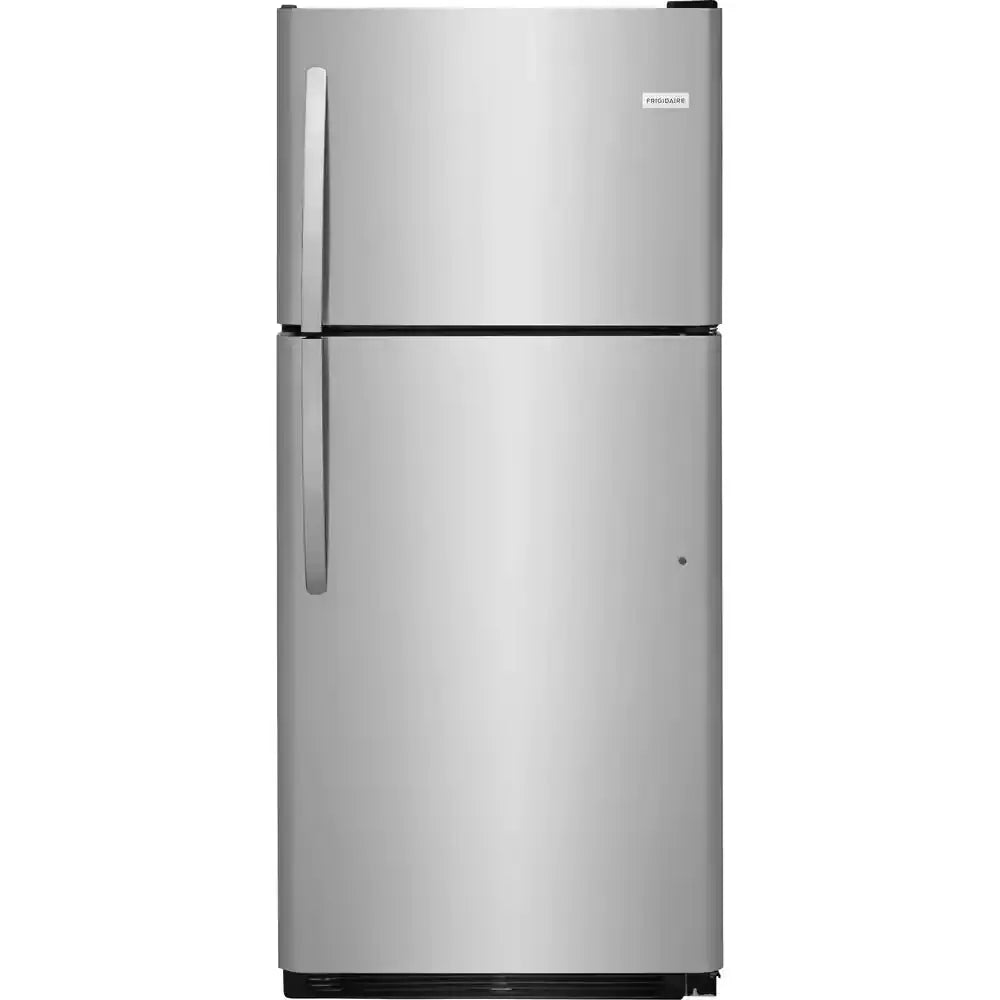 30 In. 20.4 Cu. Ft. Top Freezer Refrigerator in Stainless Steel | Fridge.com