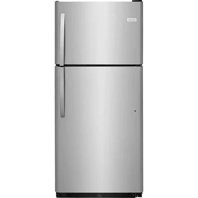 30 In. 20.4 Cu. Ft. Top Freezer Refrigerator in Stainless Steel | Fridge.com