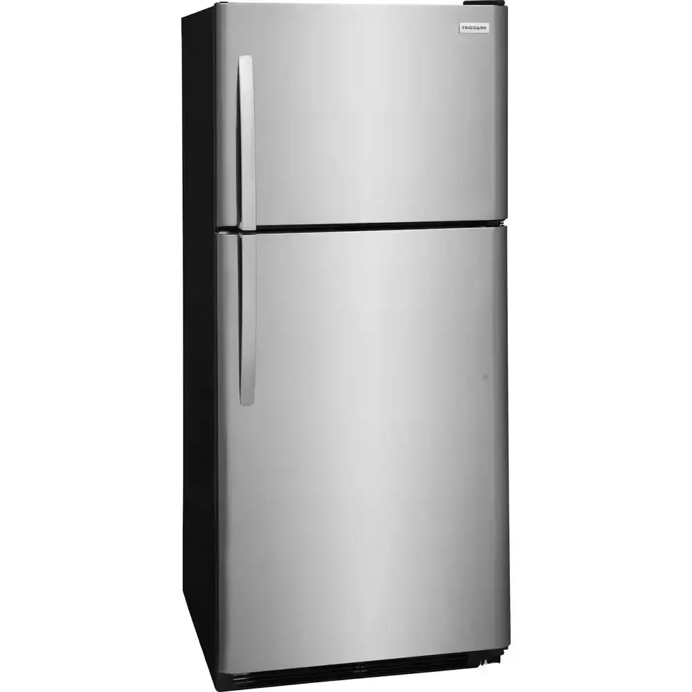 30 In. 20.4 Cu. Ft. Top Freezer Refrigerator in Stainless Steel | Fridge.com