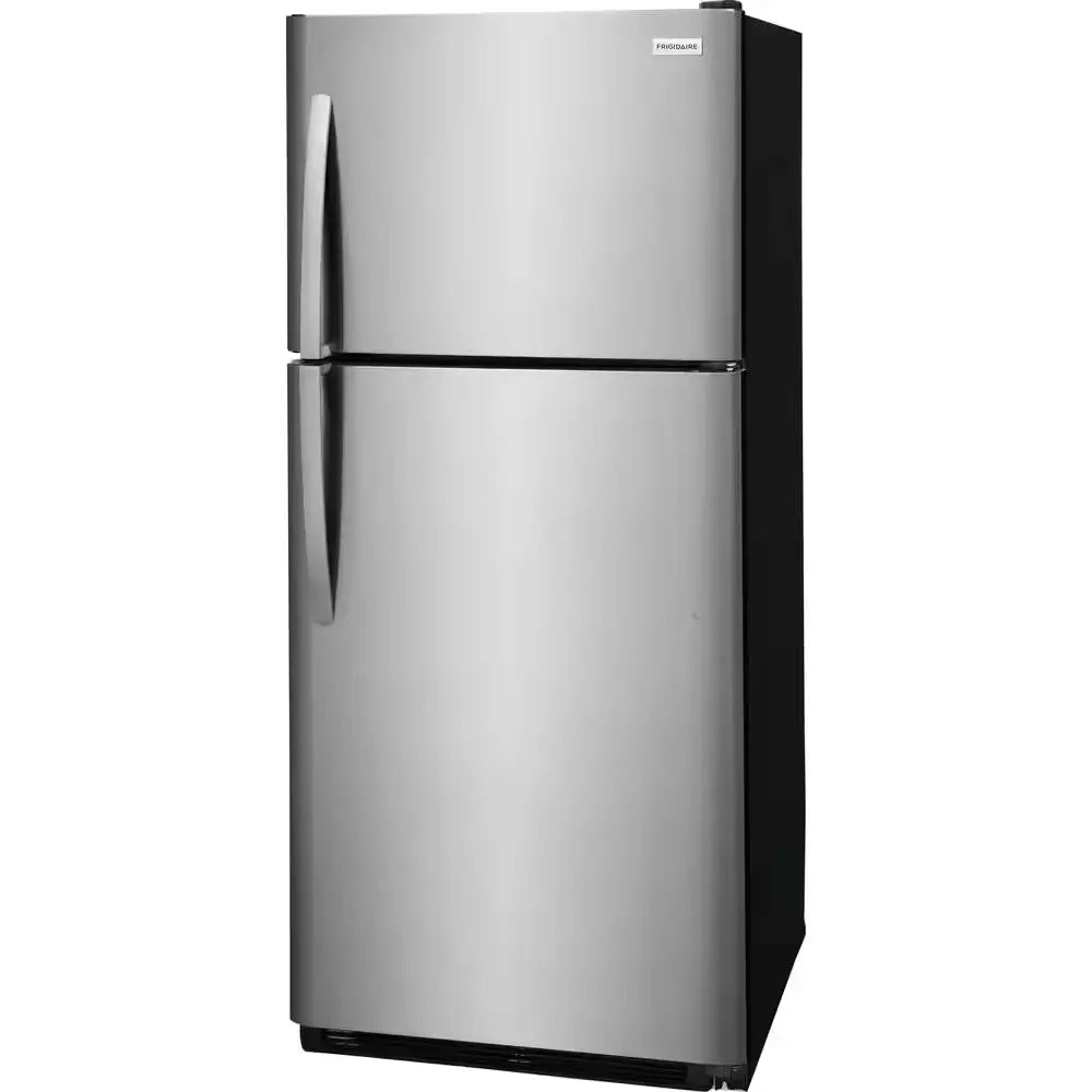 30 In. 20.4 Cu. Ft. Top Freezer Refrigerator in Stainless Steel | Fridge.com