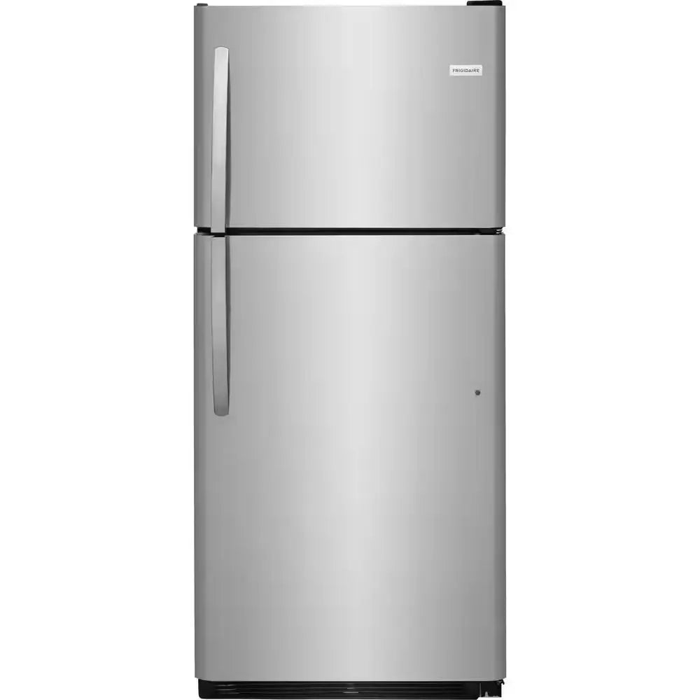 30 In. 20.4 Cu. Ft. Top Freezer Refrigerator in Stainless Steel | Fridge.com