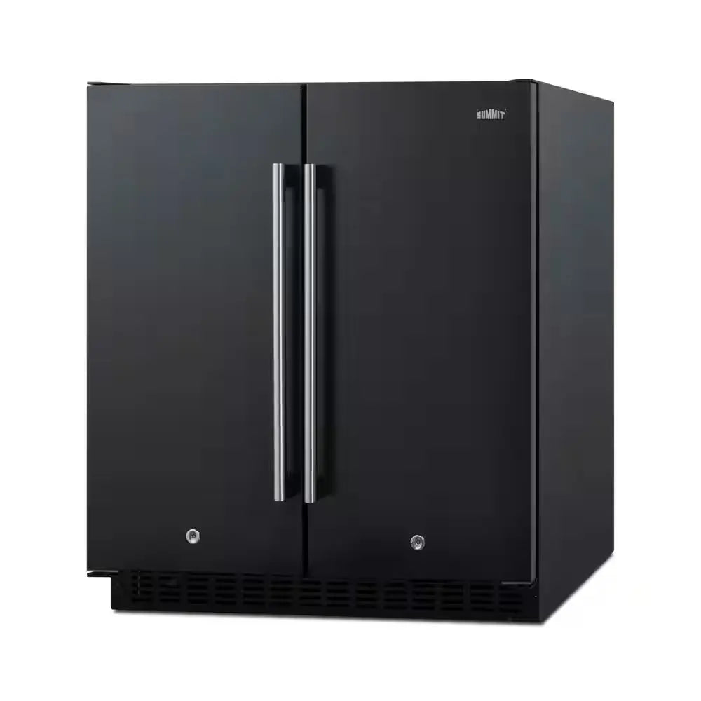 30 In. 5.4 Cu. Ft. Built-In Side by Side Refrigerator in Black, Counter Depth | Fridge.com