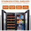 30 In. Dual Zone 33-Wine Bottles 100-Cans Beverage and Wine Cooler Side-By-Side Refrigerators Built-In Fridge in Black | Fridge.com