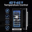 30 In. Dual Zone Cellar Cooling Unit 66-Bottles Built- in Wine Cooler Side-By-Side Refrigerators Mini Fridge in Black | Fridge.com