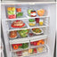 30 In. W 22 Cu. Ft. French Door Refrigerator with Ice Maker in Black Stainless Steel | Fridge.com