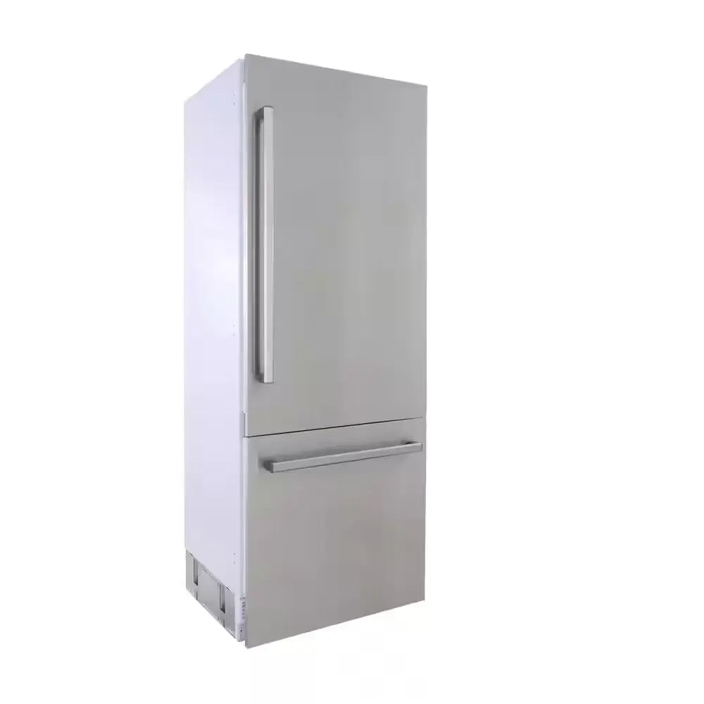 30 In. Width 16 Cu. Ft. Built-In Bottom Freezer Refrigerator in Custom Panel Ready, Counter Depth | Fridge.com