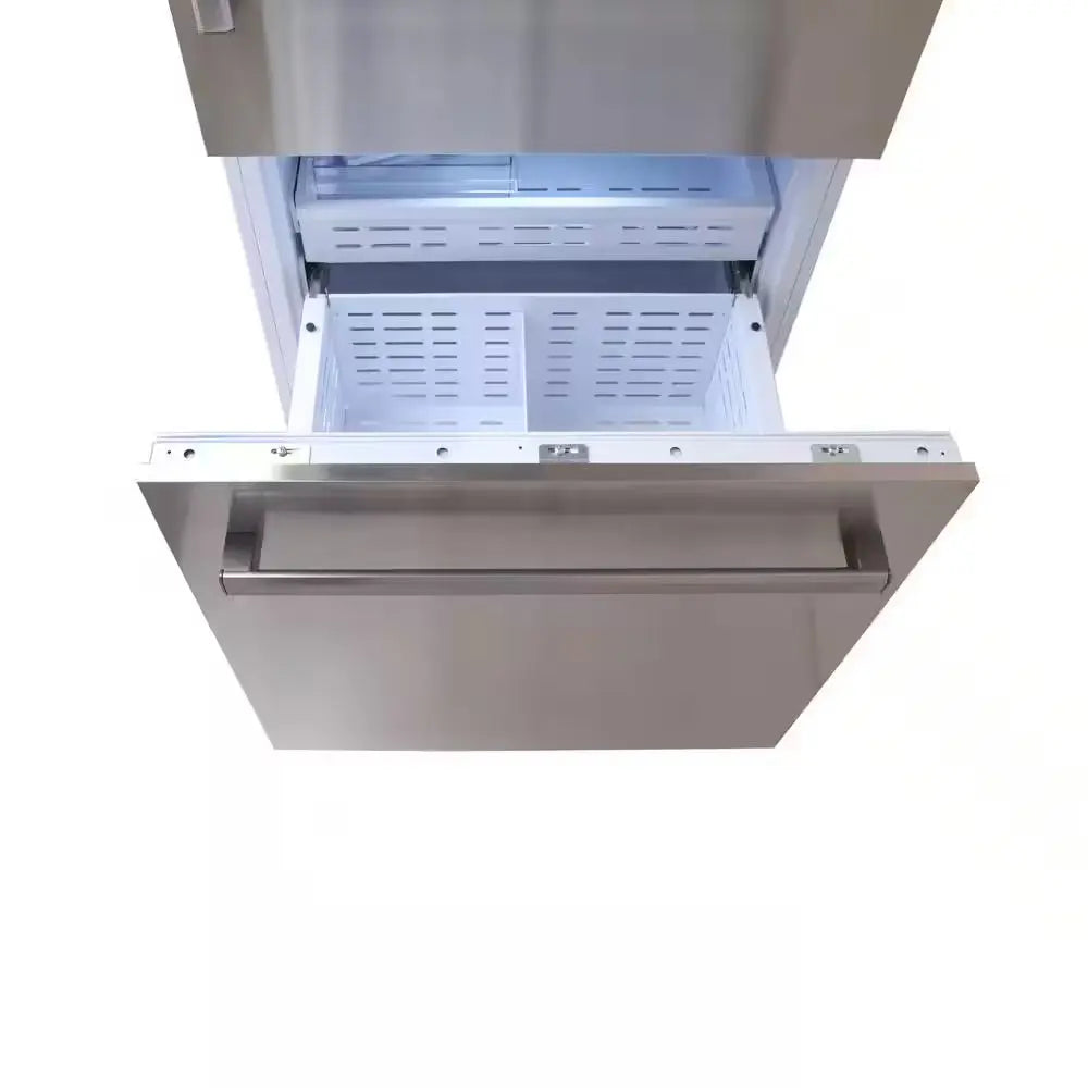 30 In. Width 16 Cu. Ft. Built-In Bottom Freezer Refrigerator in Custom Panel Ready, Counter Depth | Fridge.com