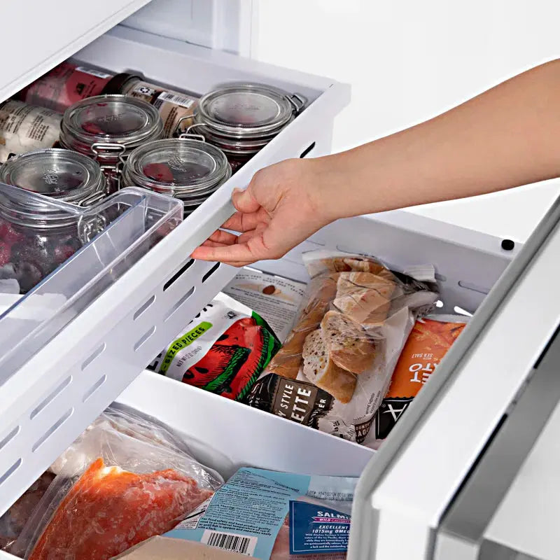 30" 16.1 Cubic Feet Built-In Bottom Freezer Refrigerator with Internal Water and Ice Dispenser | Fridge.com