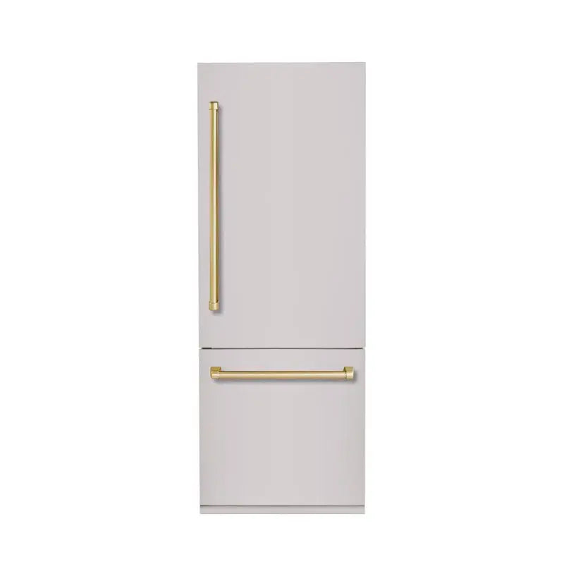 30" Built-In Refrigerator LH, with Panel in SS with Bold Handles | Fridge.com