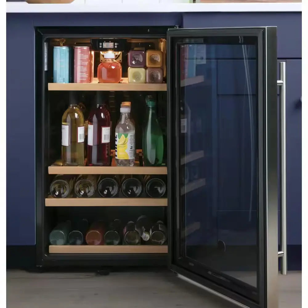 31-Bottle Beverage Cooler in Stainless Steel | Fridge.com