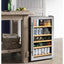 31-Bottle Beverage Cooler in Stainless Steel | Fridge.com