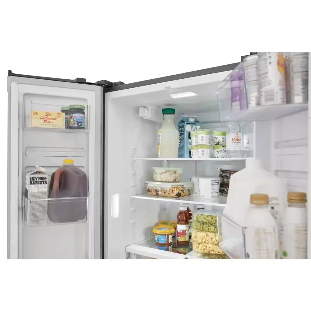 31.5 In. 17.6 Cu. Ft. Counter Depth French Door Refrigerator, Brushed Steel | Fridge.com