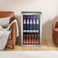 31.5"H X 17.5"W X 19.61"D Beverage Cooler Refrigerator Soda Drink Beer Fridge with Wine Storage | Fridge.com