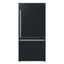 31" Milano Espresso Bottom Freezer Right Swing Door Refrigerator in Stainless Steel, 17.2 Cu. Ft. | Fridge.com